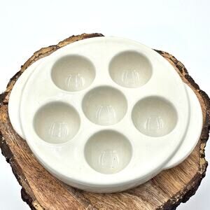 Hall Restaurant Escargot Baking Dish, Mushroom or Egg Baking Dish 1154